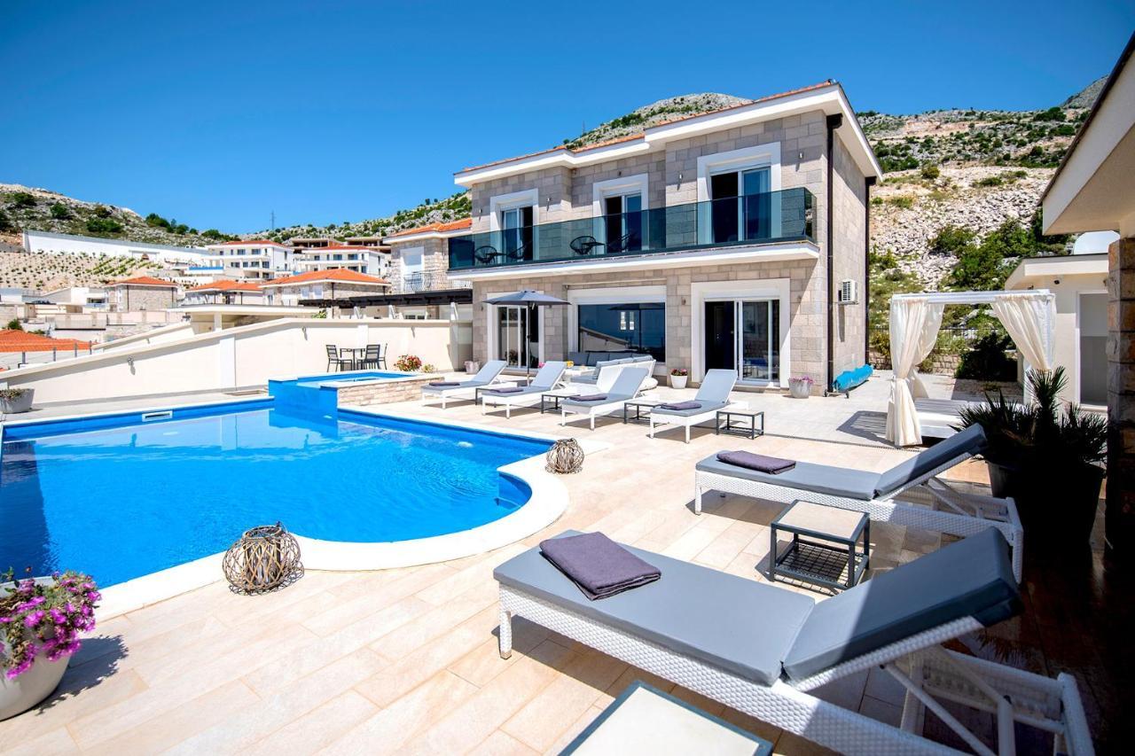 Luxury Villa Miriam With Private Pool And Jet Pool Near Dubrovnik Ivanica Eksteriør billede
