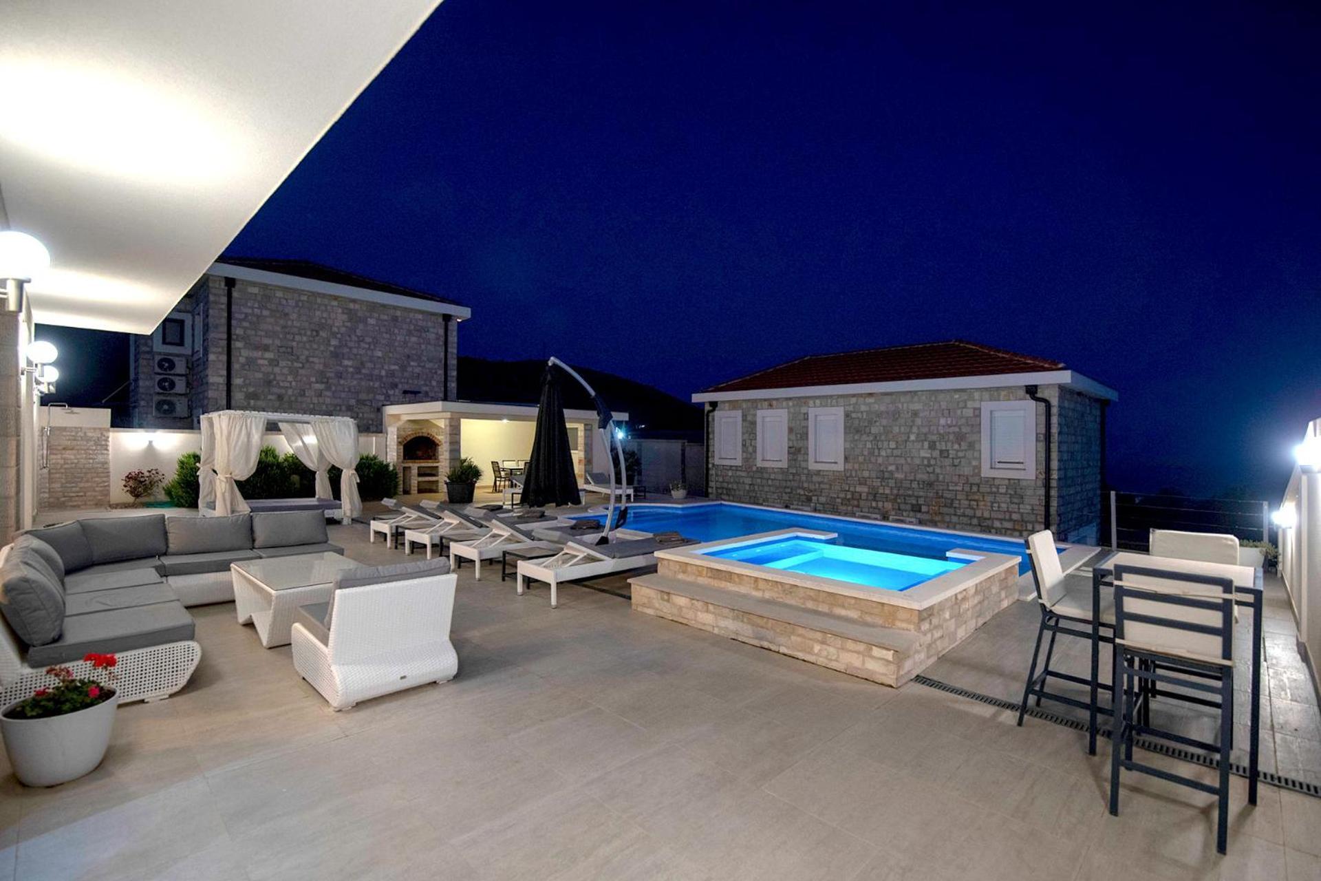 Luxury Villa Miriam With Private Pool And Jet Pool Near Dubrovnik Ivanica Eksteriør billede